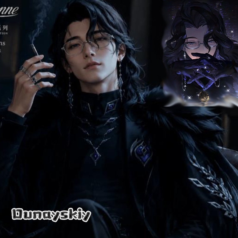 Men Formal Wear Vest - Genshin Impact Pantalone Regrator Cosplay Costume