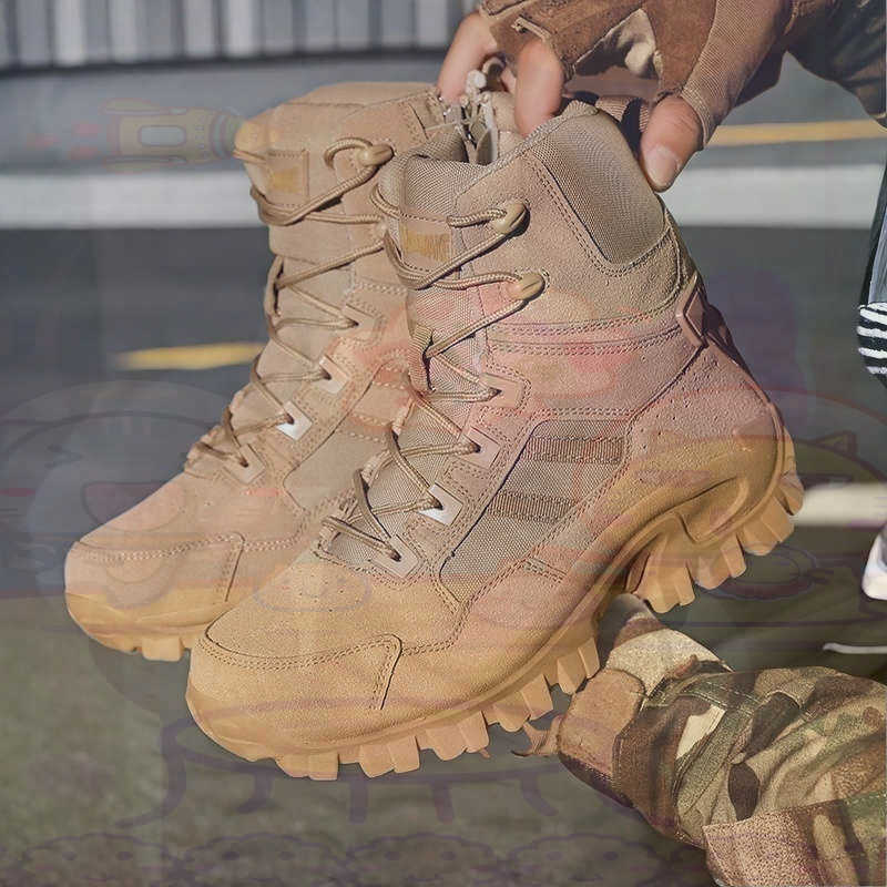Young Men'S Semi Formal Wear - Tan Long Barrel Deadlift Casual Sneakers