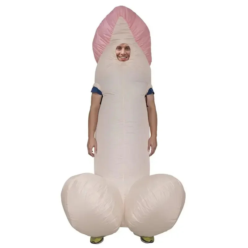 Men Formal Wear Vest - 2026 Adult Sexy Inflatable Penis Cosplay
