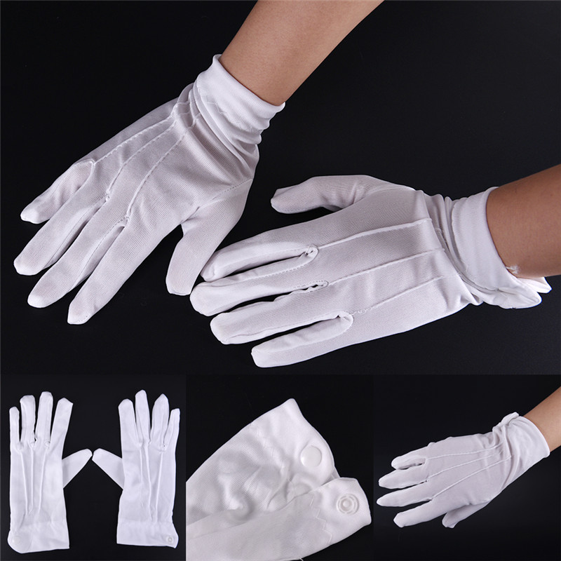 Formal Wear Gloves Men - Fashion Design 1Pair White Formal Gloves