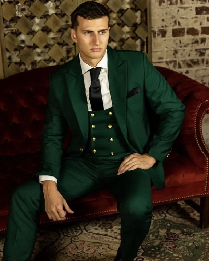 Green Classic Men Suits Formal - đánh giá và giá Men Formal Wear Shop