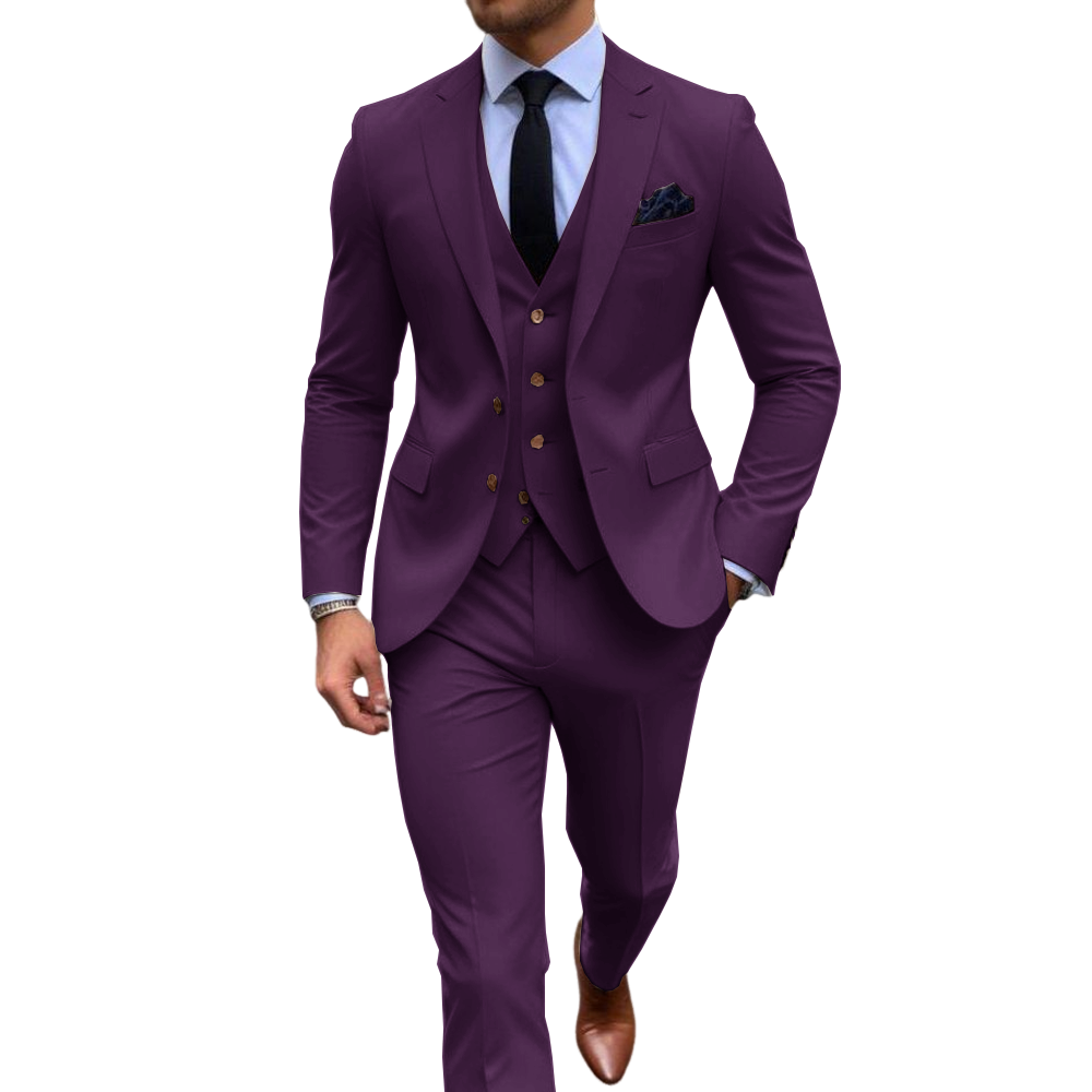 Pink 3 Piece Men's Suits For W - đánh giá và giá Men'S Formal Wear Attire