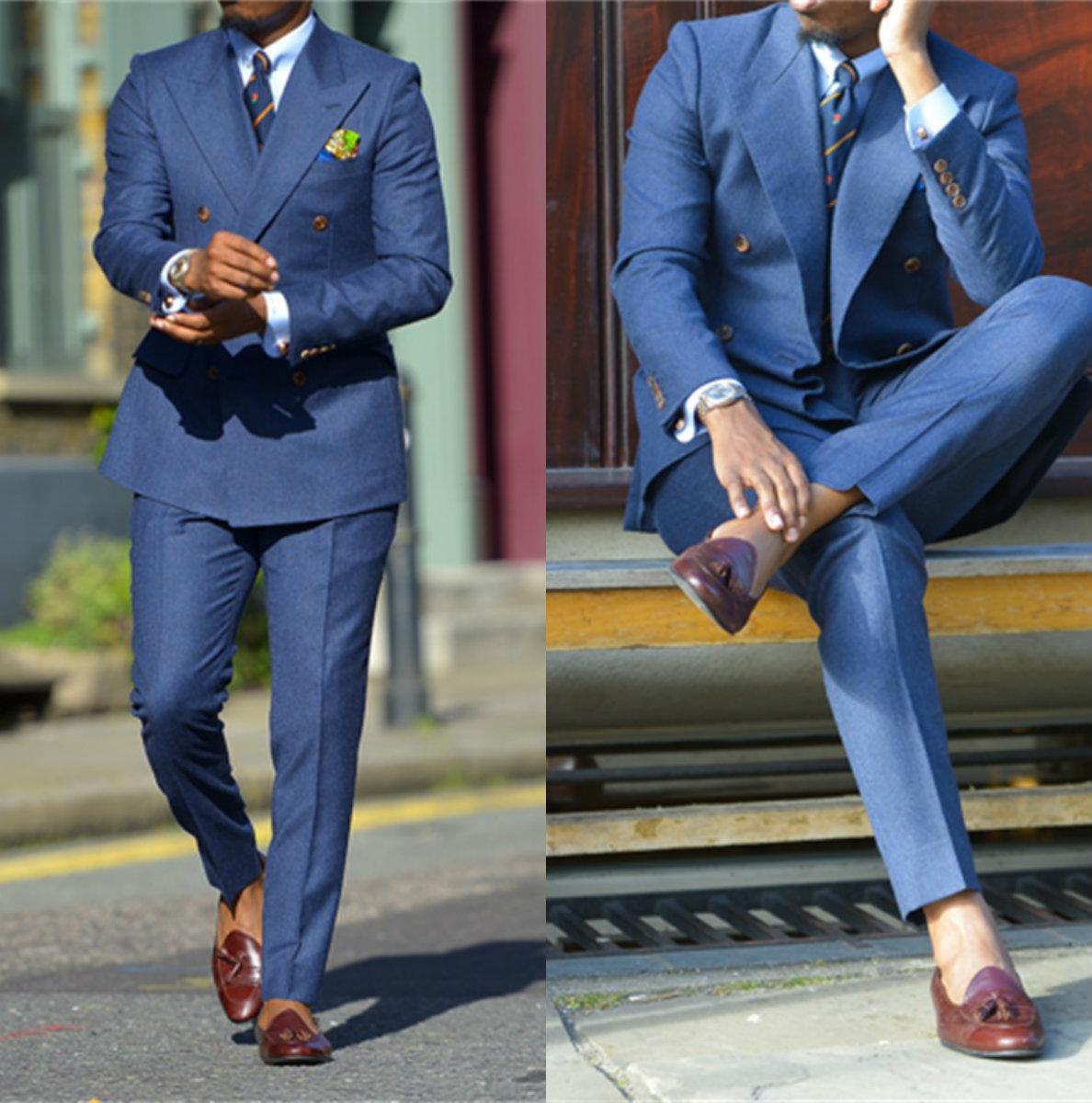 Màu Xanh Đen Chính Thức Nam Ph - đánh giá và giá Men Formal Wear Blue
