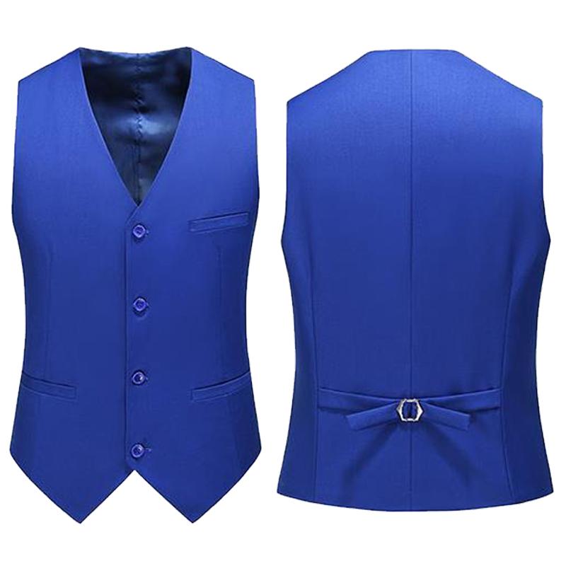 19 Colors Men Vest Solid Color - đánh giá và giá Men Formal Wear Vest