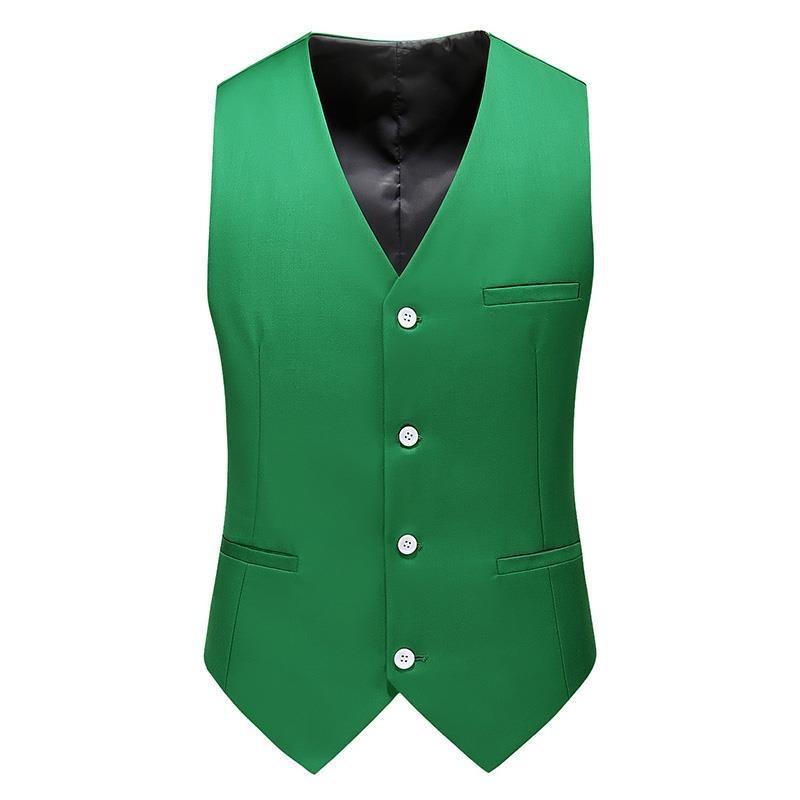 19 Colors Men Vest Solid Color - đánh giá và giá Men Formal Wear Vest