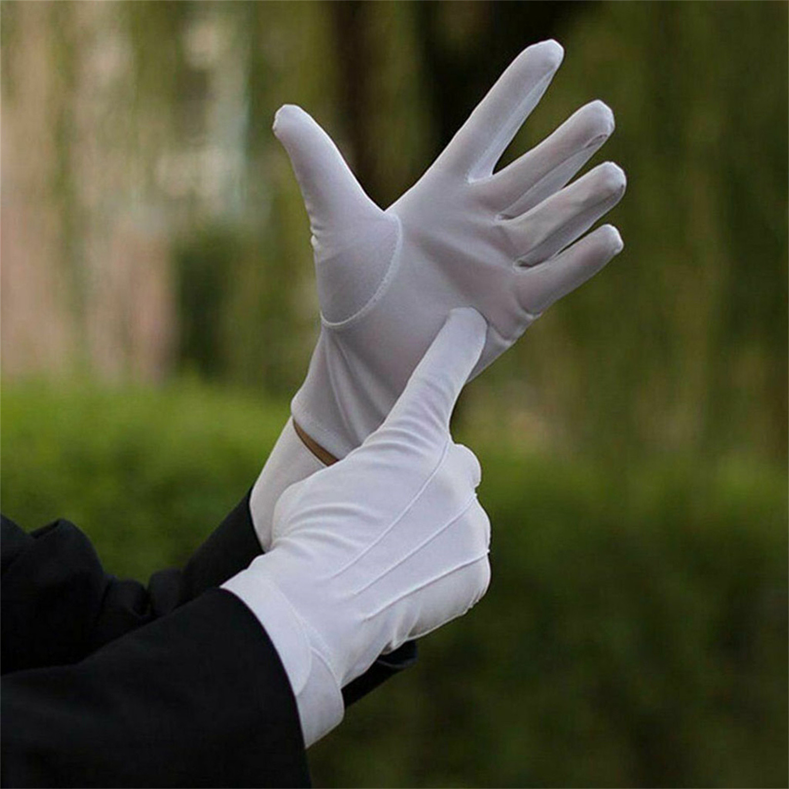 1/3/5/10 Pairs White Formal Gl - đánh giá và giá Formal Wear Gloves Men