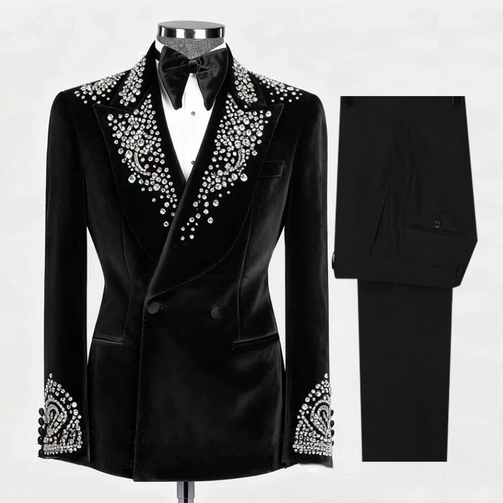 Luxury Suits Men 2 Piece Sets  - đánh giá và giá Men'S Formal Wear Attire