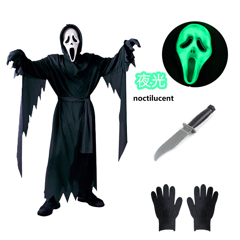 Men Horror Ghost Fancy Dress T - đánh giá và giá Formal Wear Gloves Men