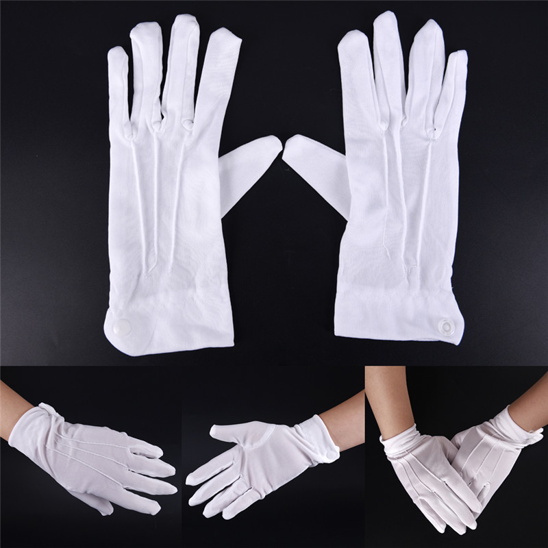 1Pair White Formal Gloves Men  - đánh giá và giá Formal Wear Gloves Men