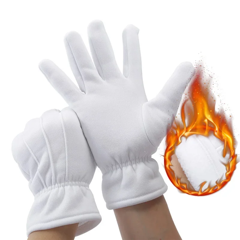 1Pair White Formal Gloves Wint - đánh giá và giá Formal Wear Gloves Men