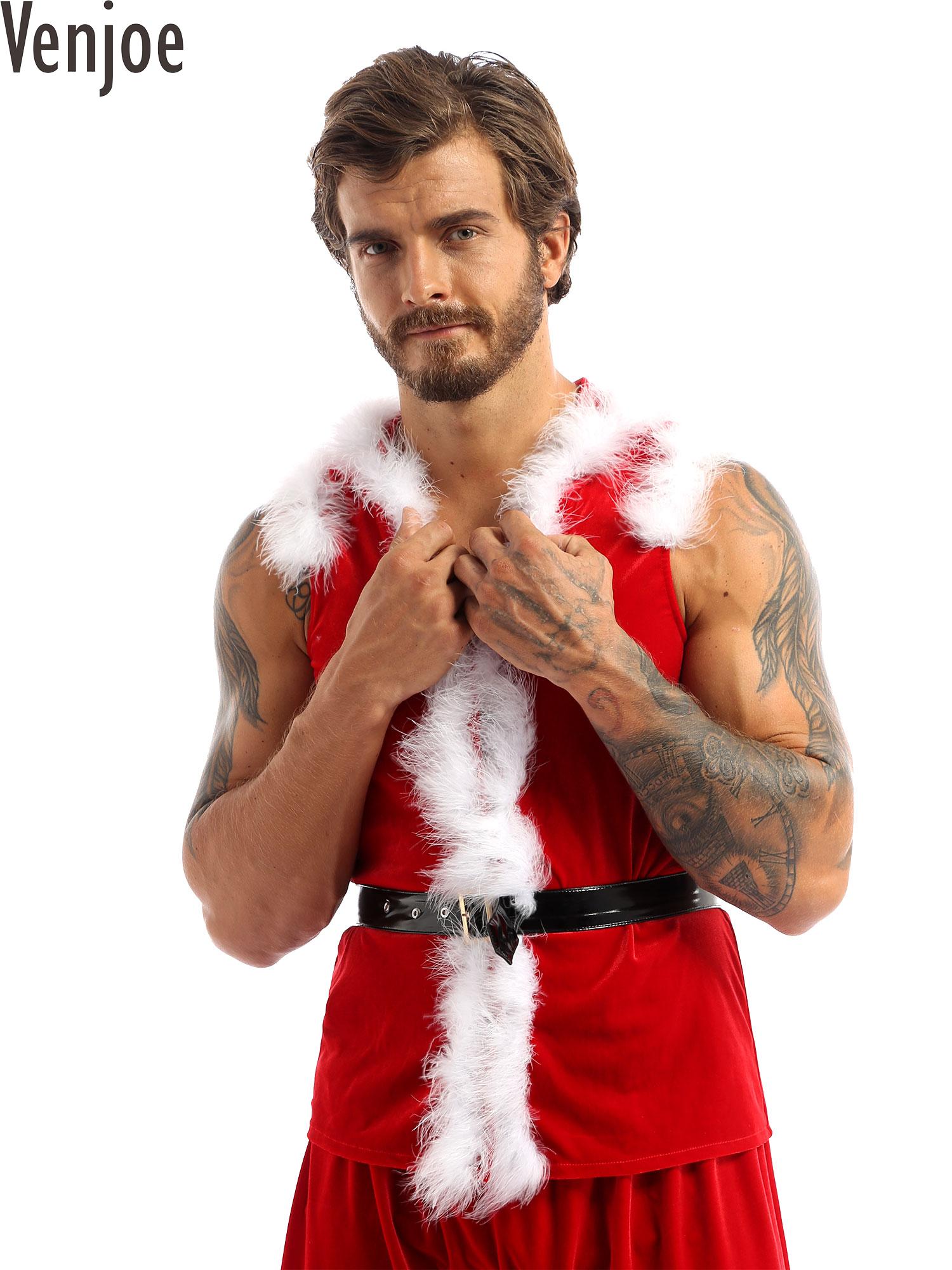 Men Christmas Dress Up Santa C - đánh giá và giá Men Formal Wear Vest