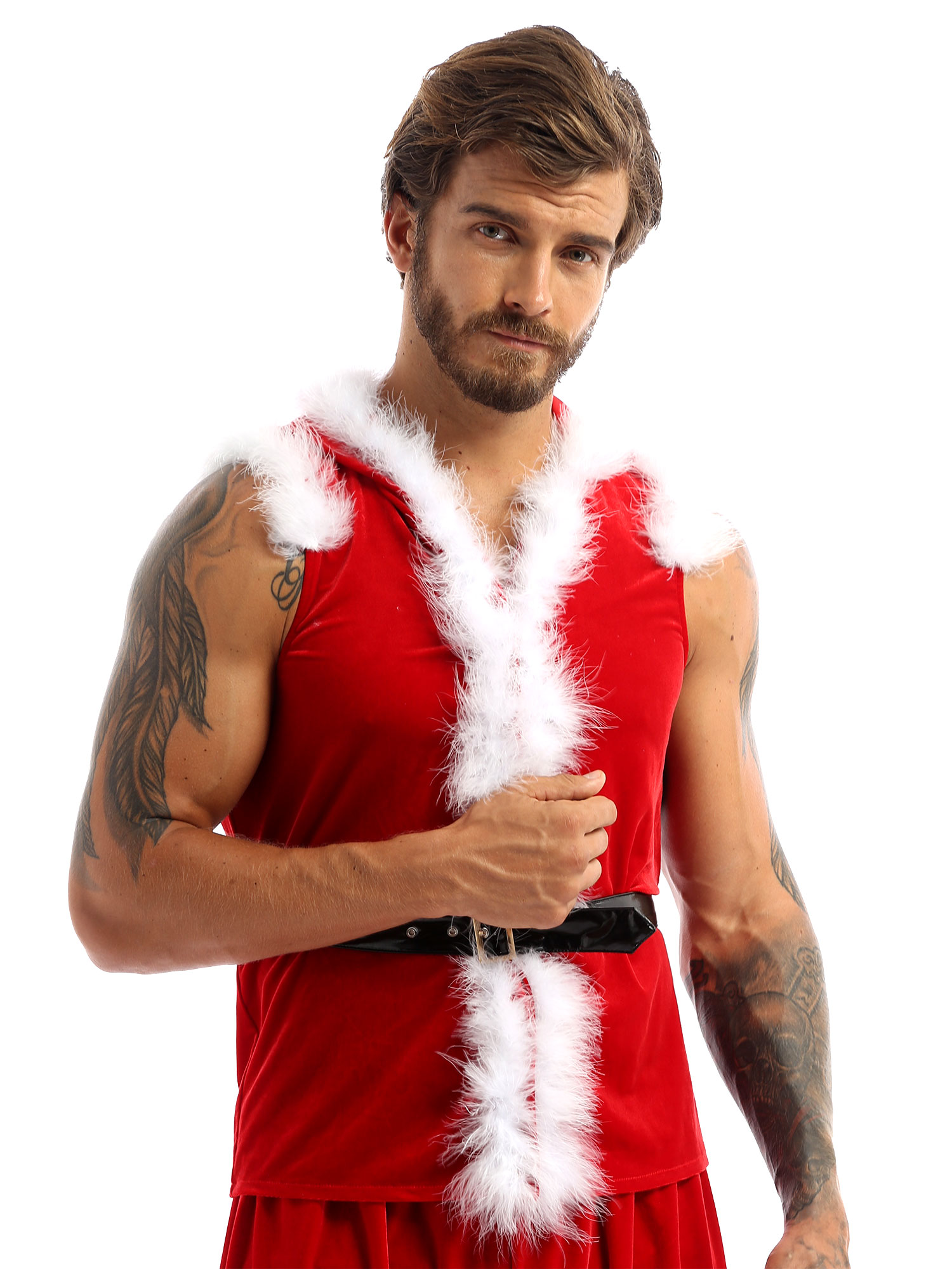 Men Christmas Dress Up Santa C - đánh giá và giá Men Formal Wear Vest