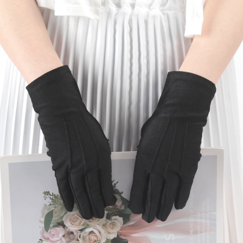 Elastic Black White Formal Glo - đánh giá và giá Formal Wear Gloves Men